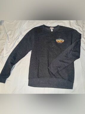 Ron Jon Men's Heather Charcoal Crewneck Sweatshirt